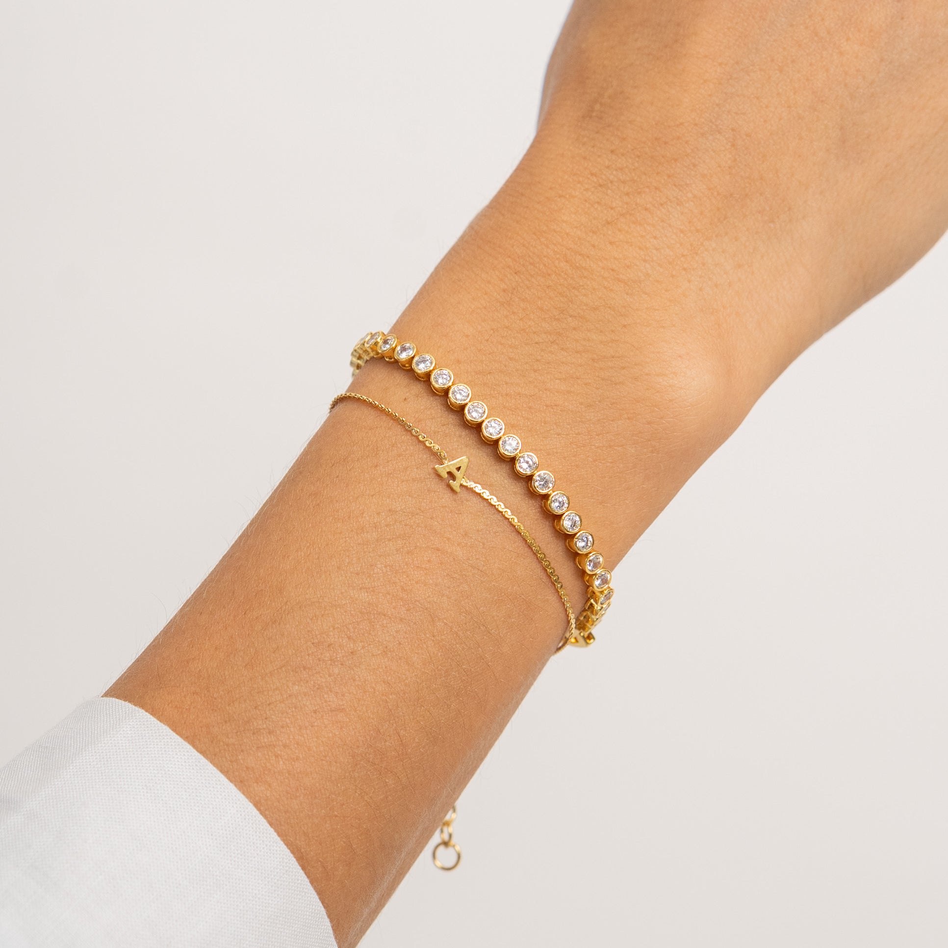 Diamond Tennis Bracelet (Links)