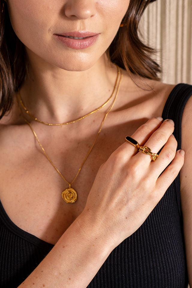 Black Bar Ring