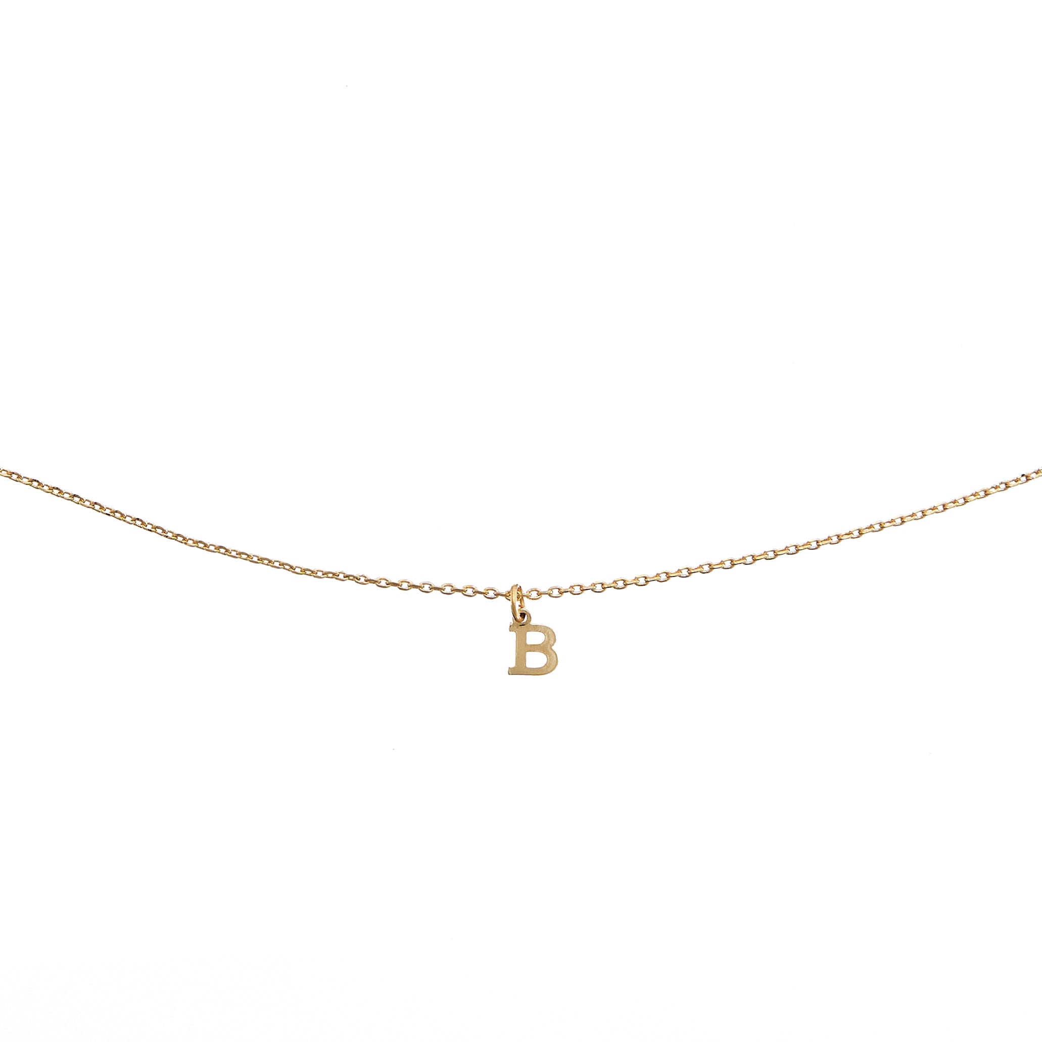 Waterproof Dainty Initial Necklace