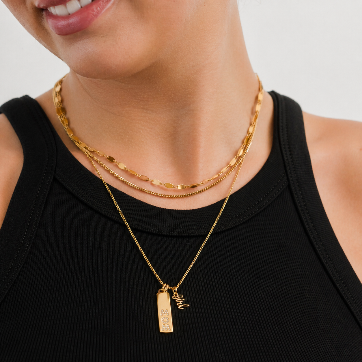 Girl Mom Charm