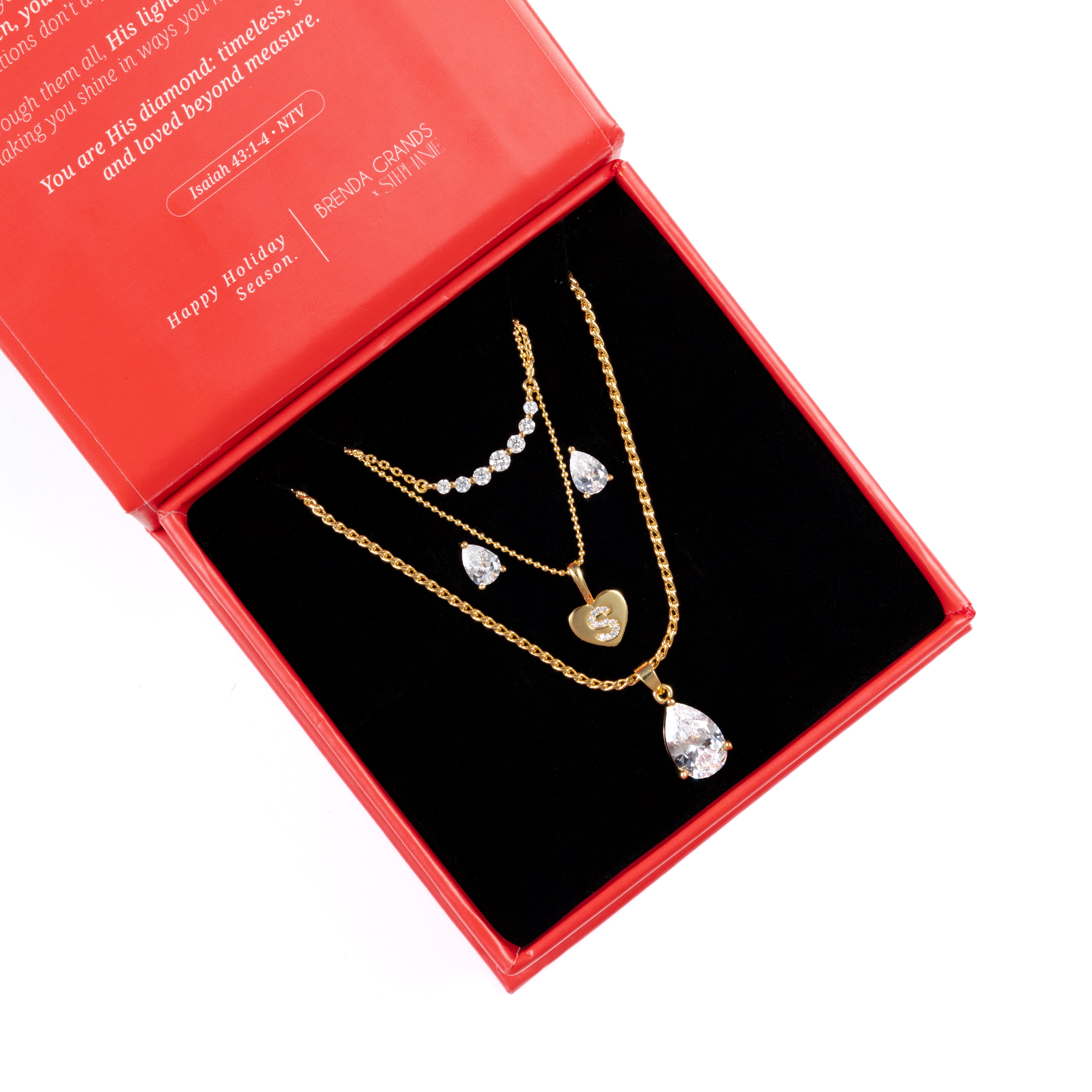 Bundle One - 4 products Pick your letter