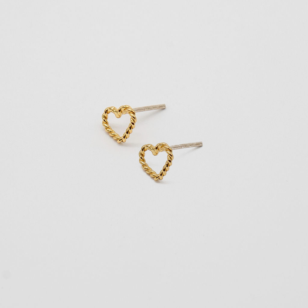 Heart Drop Earrings