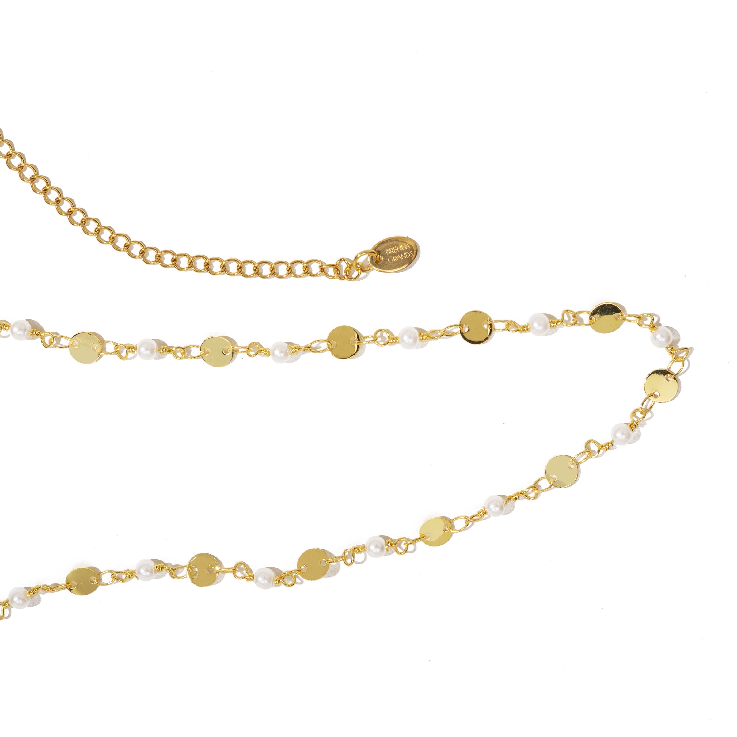 Water resistant Pearl Belly Chain