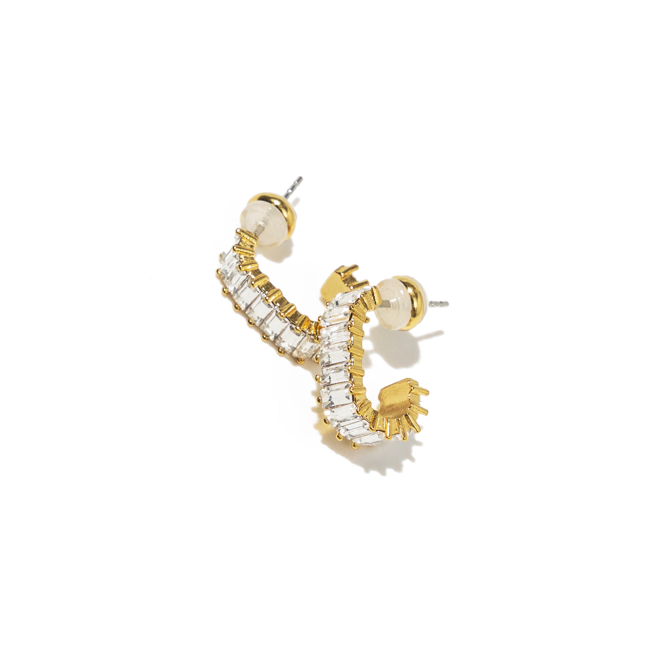 Squared Diamond Hoops