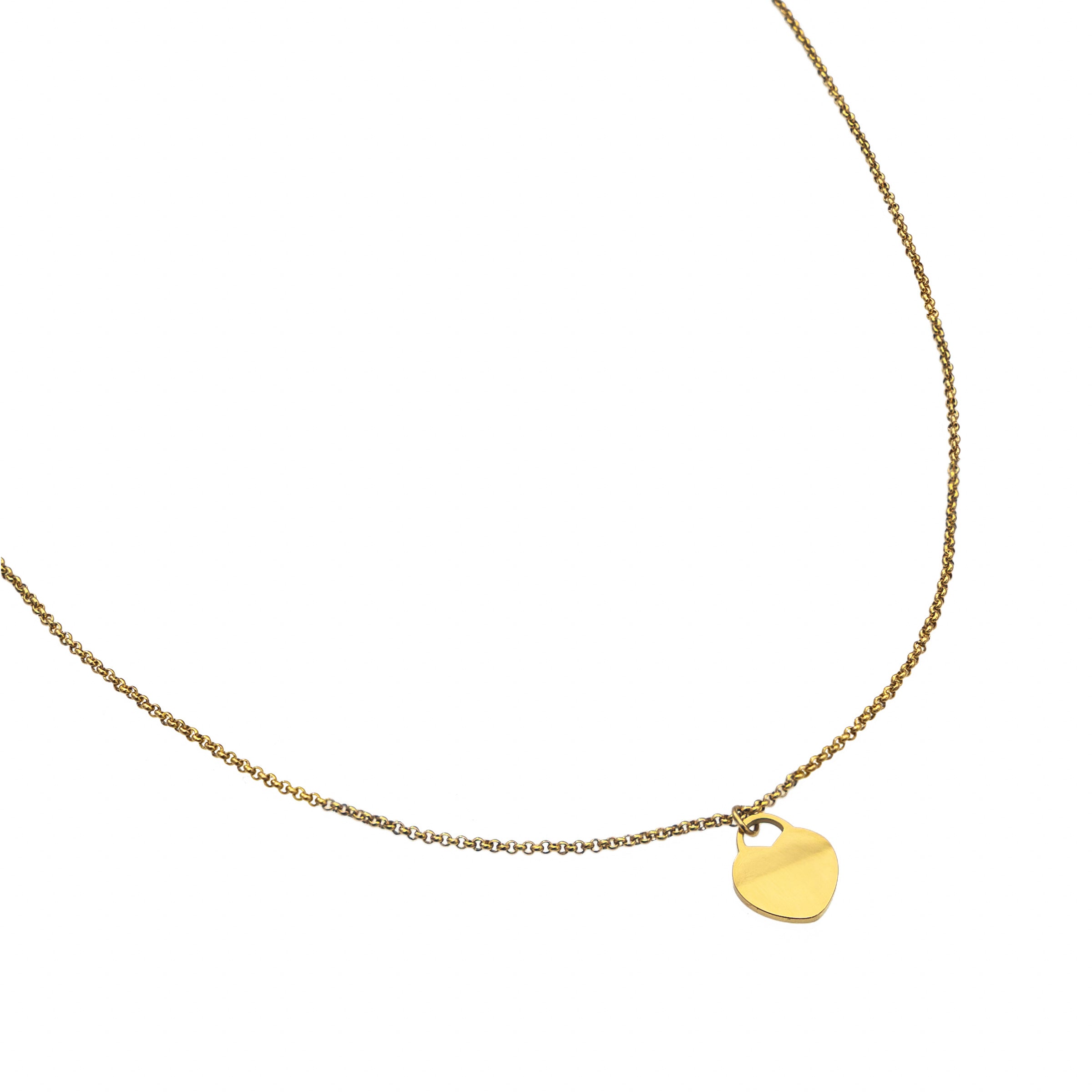 Personalized Heart Necklace