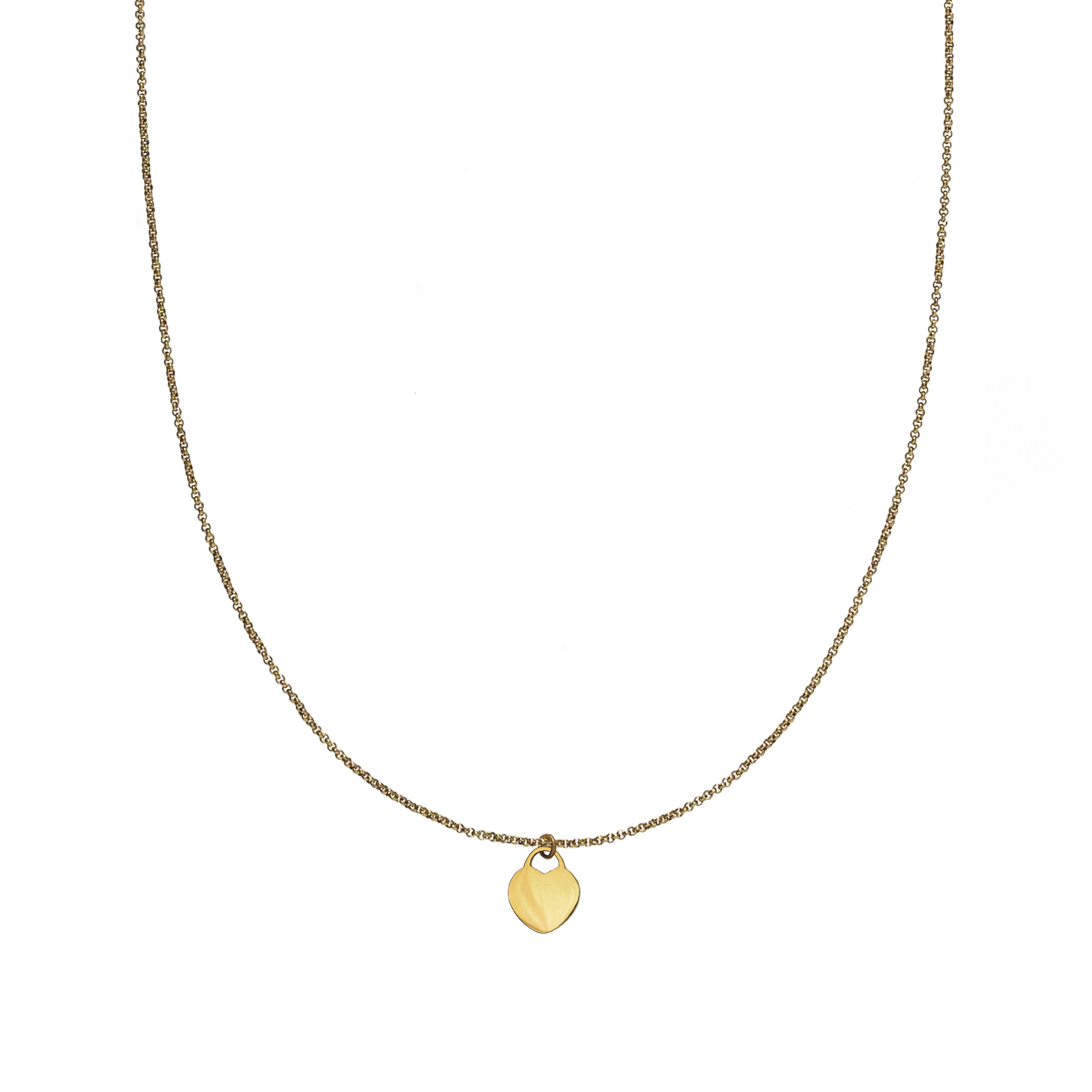 Personalized Heart Necklace