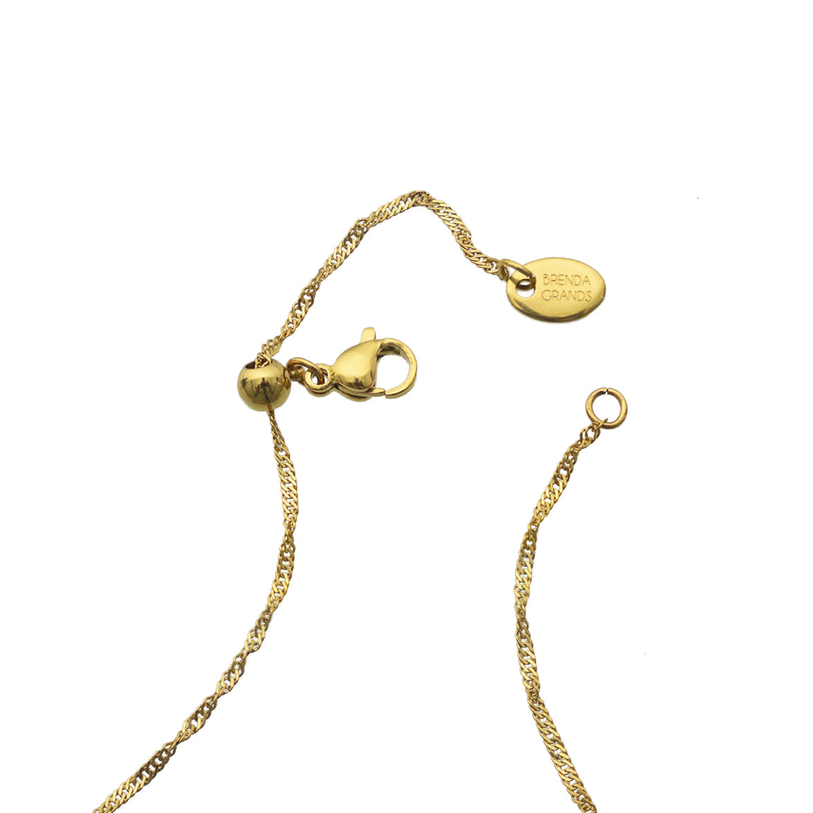 Initial Bar Necklace