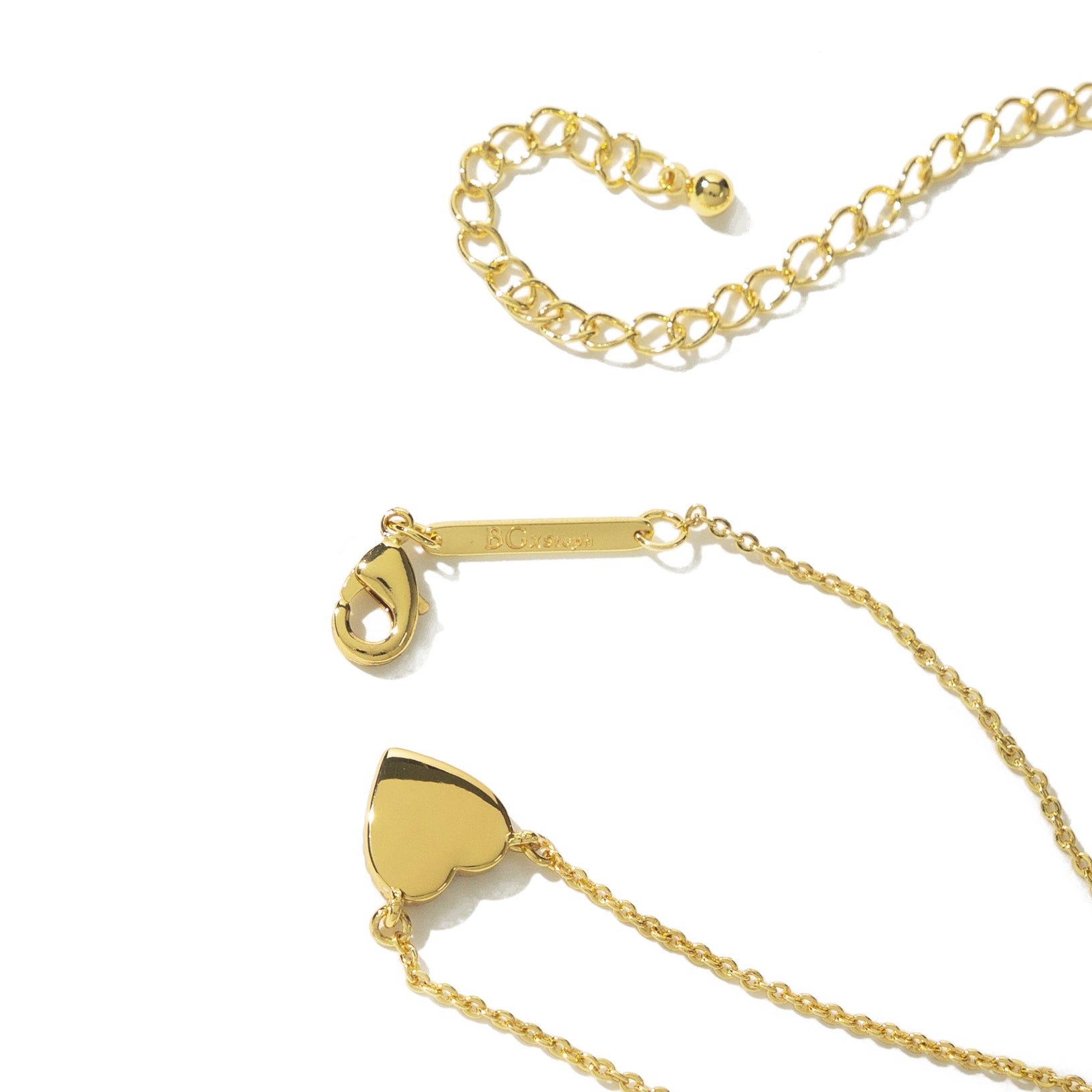 The Tiny Malachite Heart Necklace