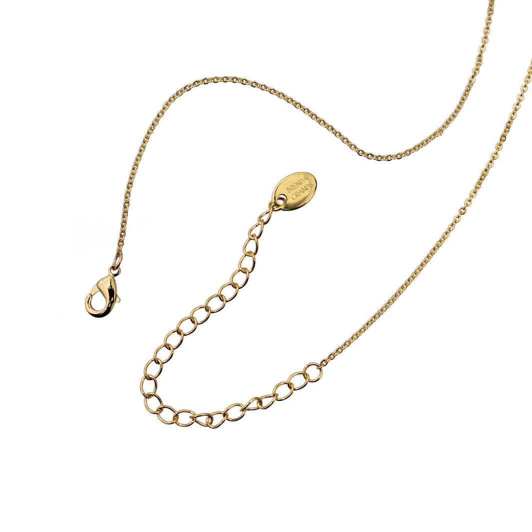 18K Gold Grandma Necklace