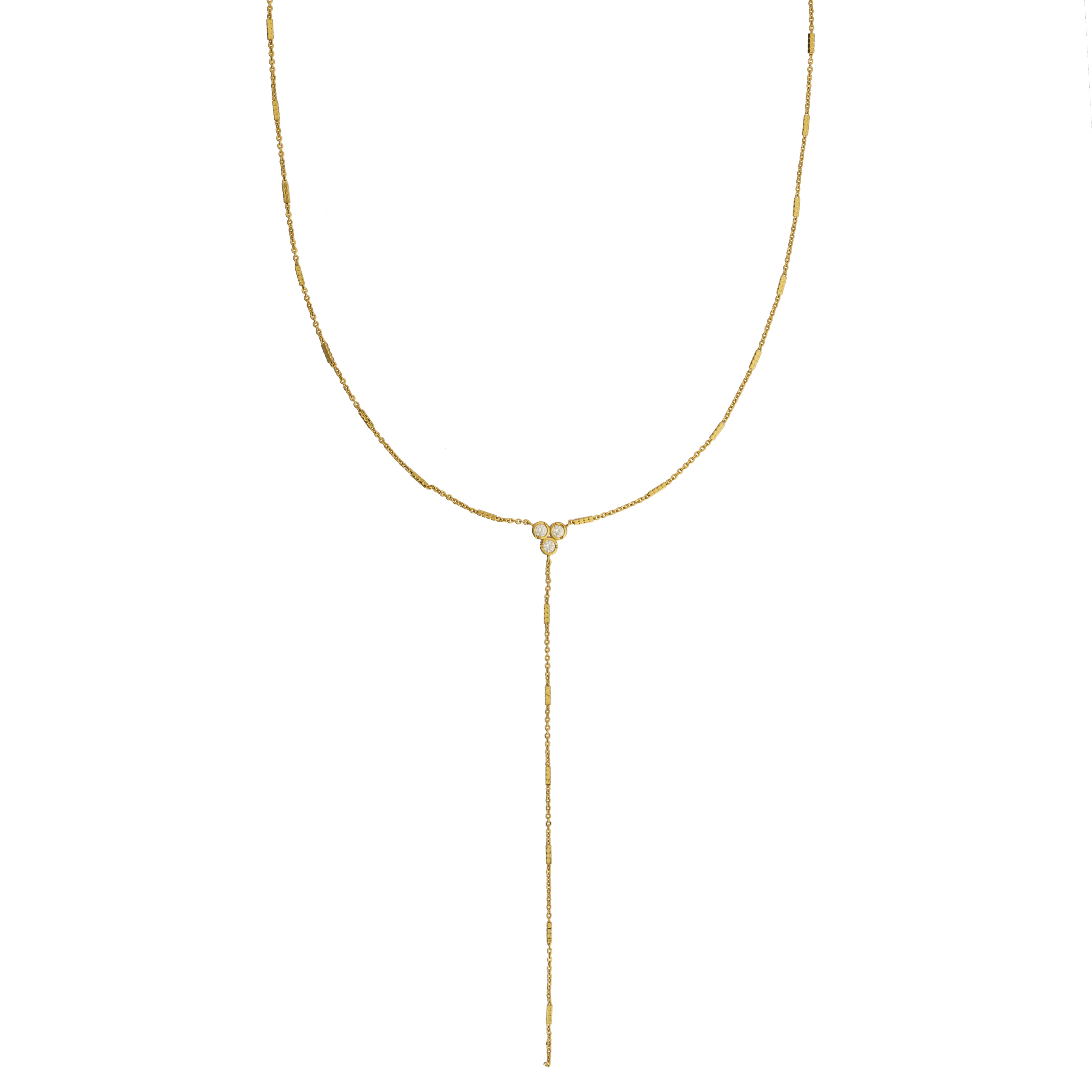 Shiny Lariat Necklace