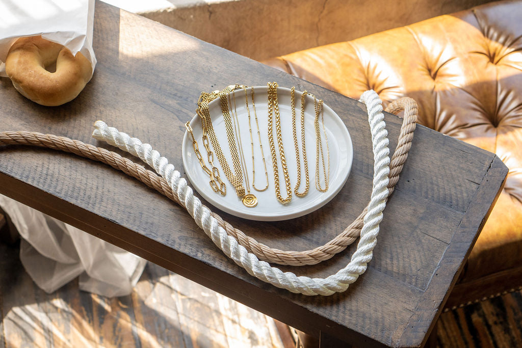 Twisted Links Necklace