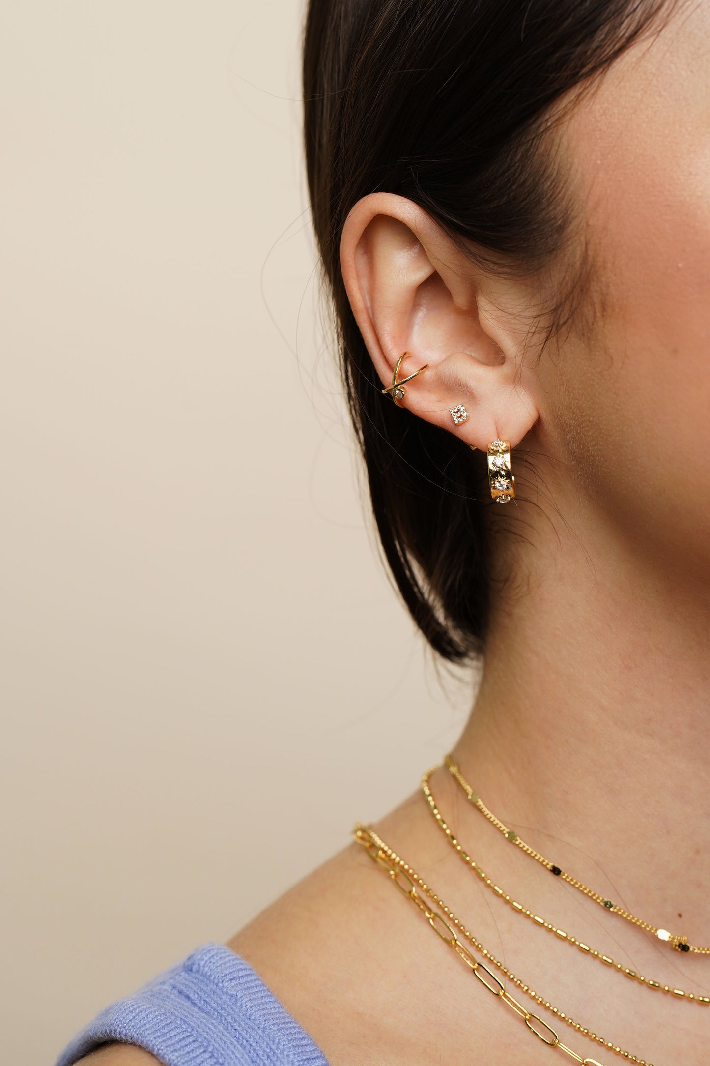 Shiny Stars Hoops