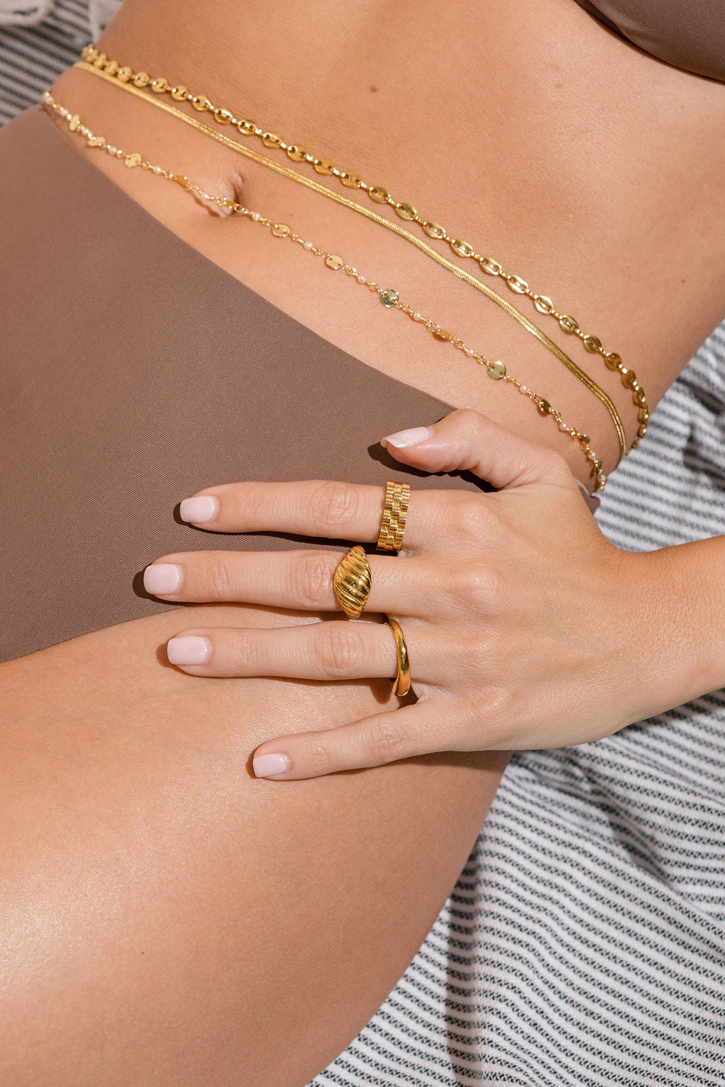 Waterproof Coin Belly Chain