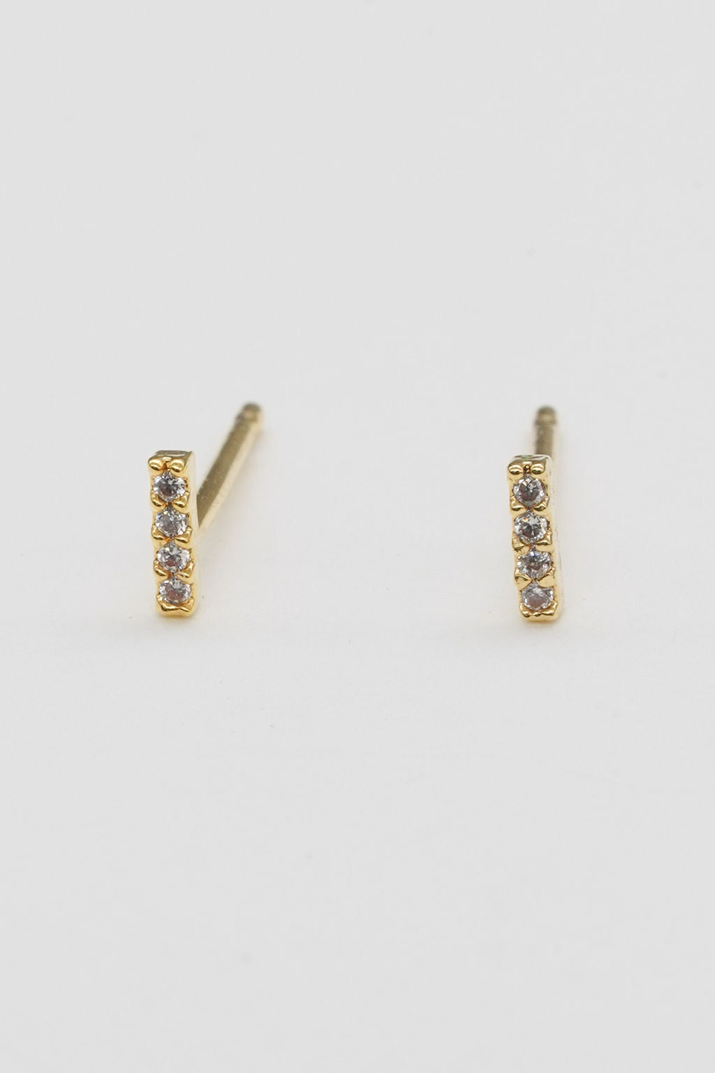 Shiny Initial Studs - Small