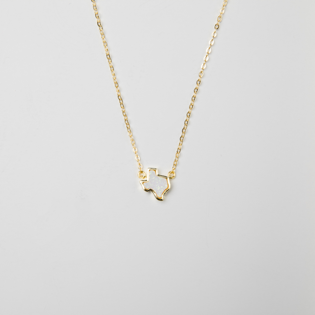 Texas Necklace in Opal