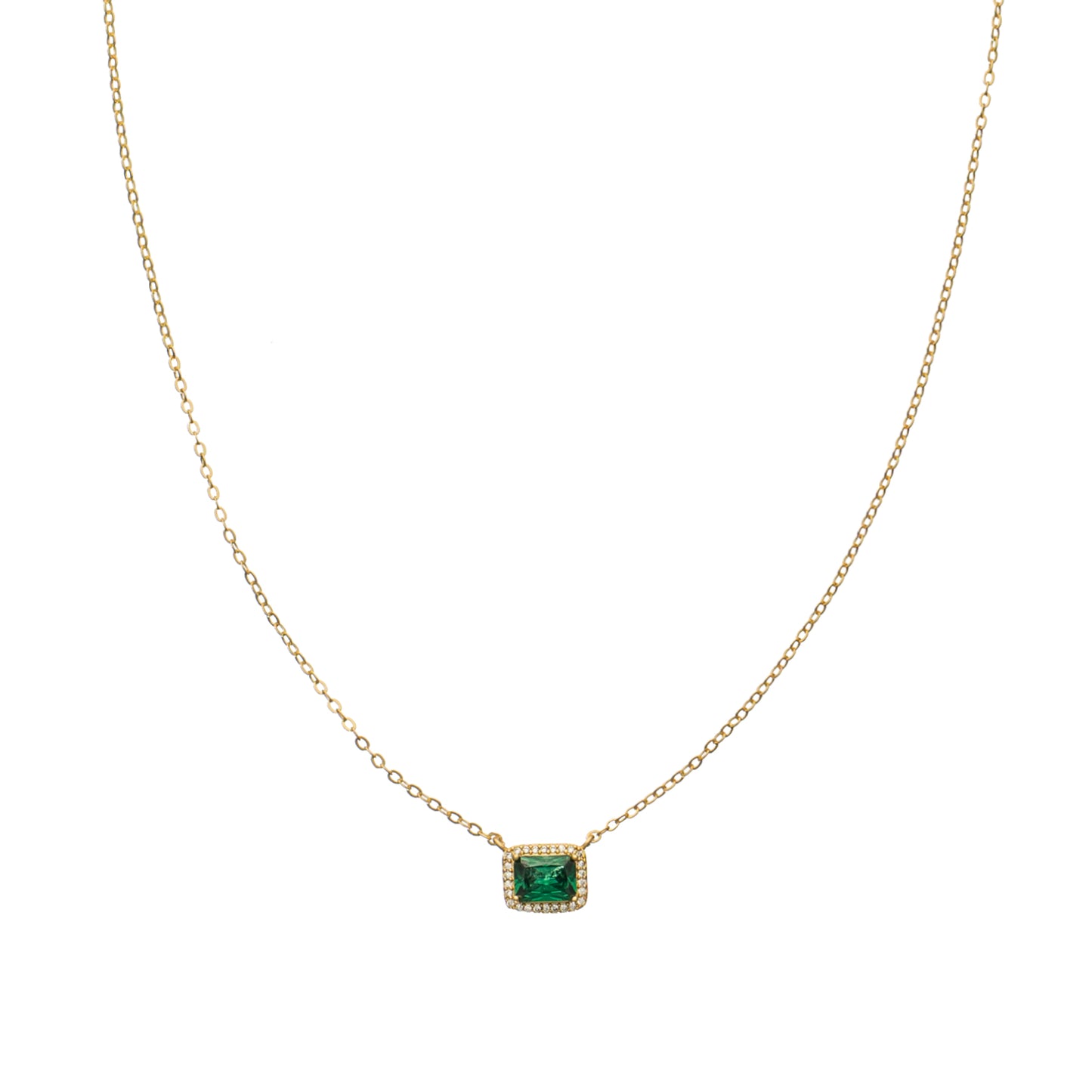 Luxe Emerald Necklace