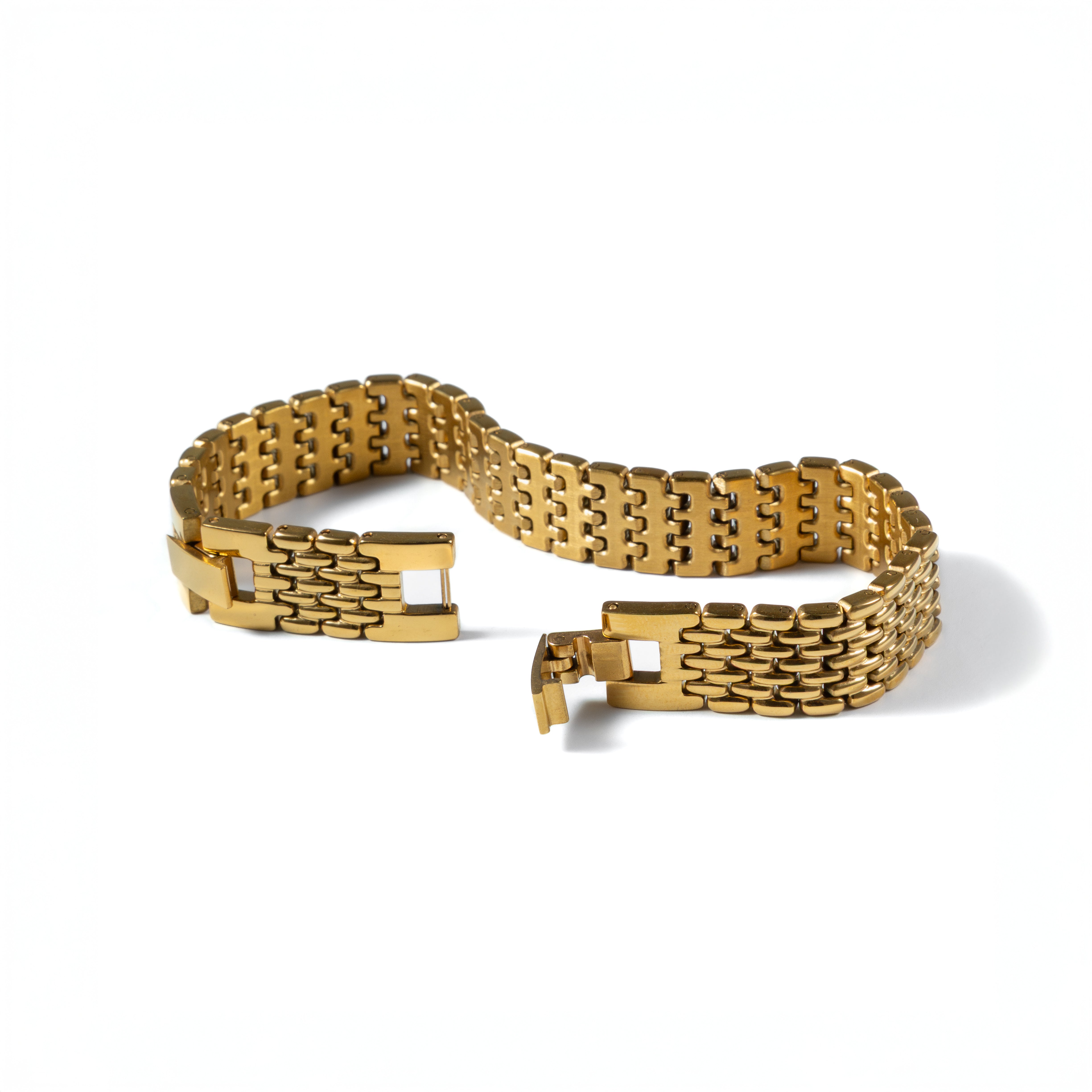 Waterproof Chunky Gold Bracelet