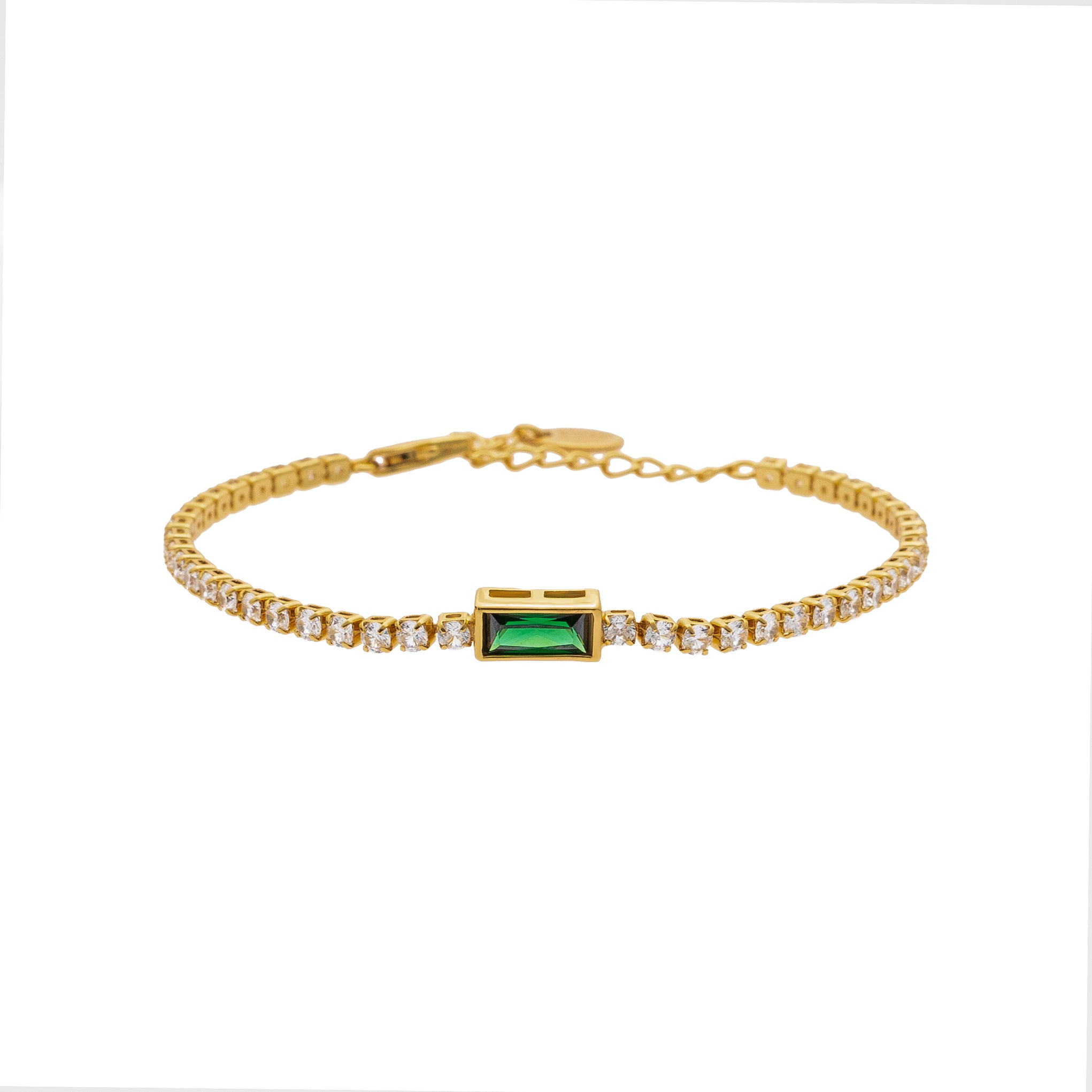 Emerald Luxe Diamond Bracelet