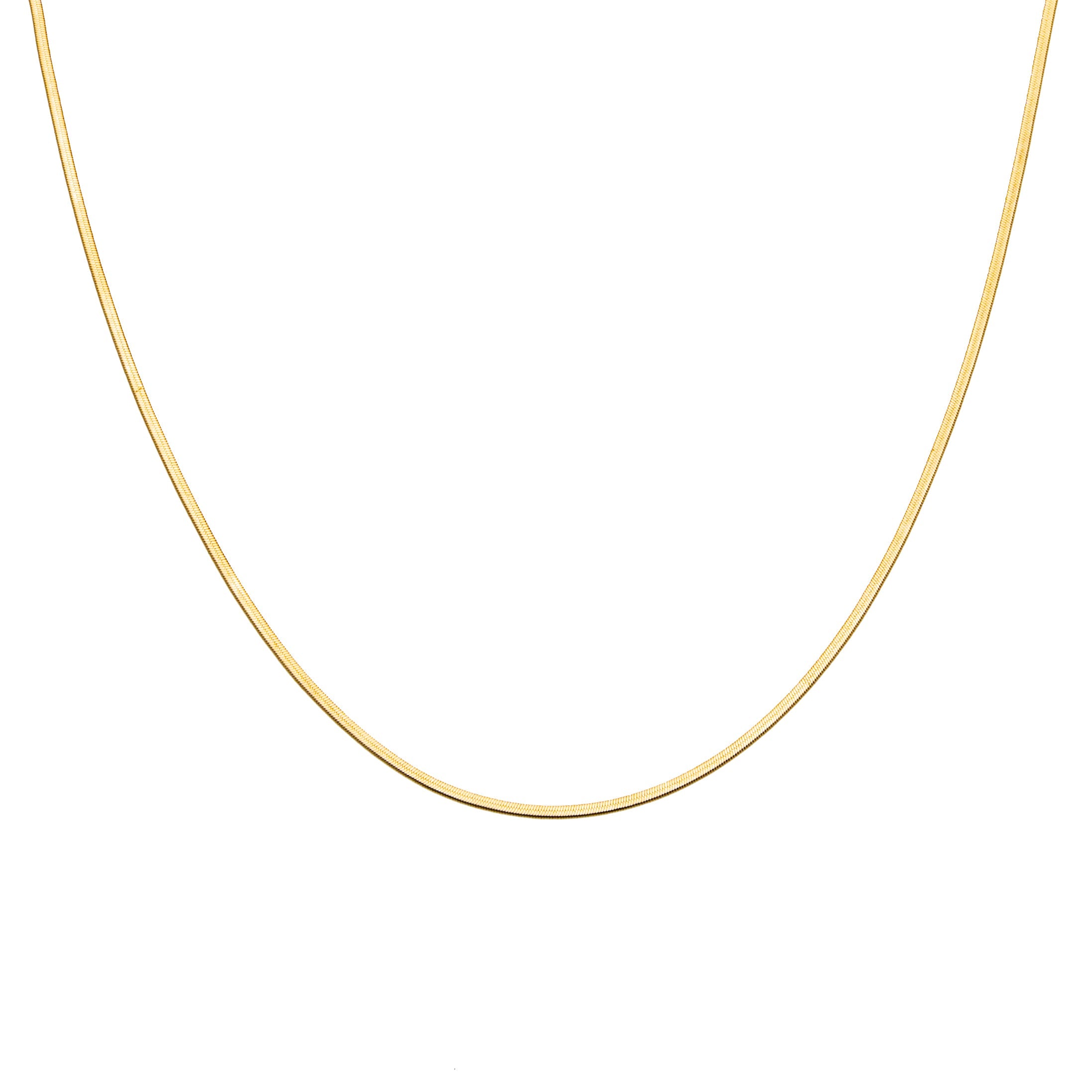 Micro Herringbone Necklace