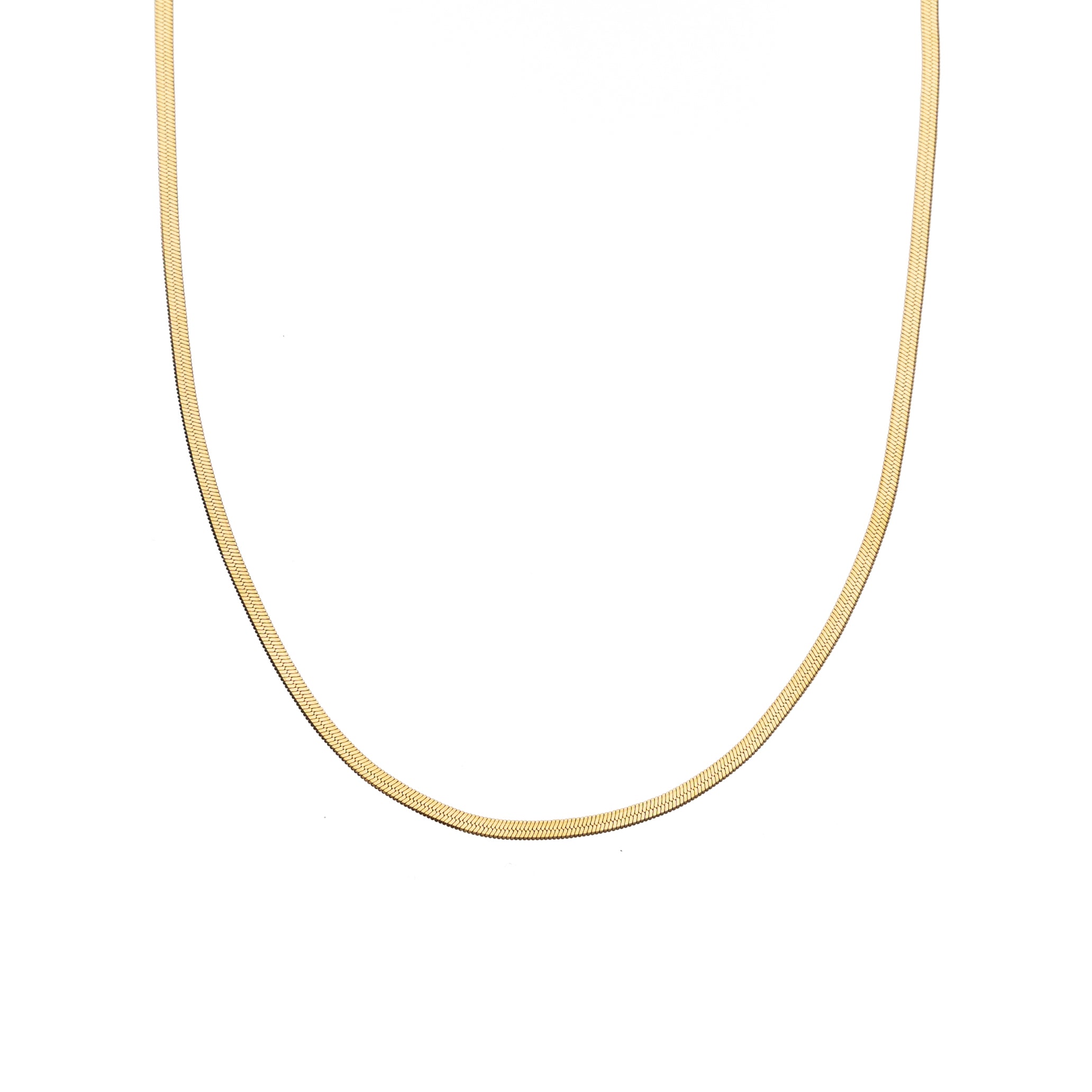 Dainty Herringbone Necklace