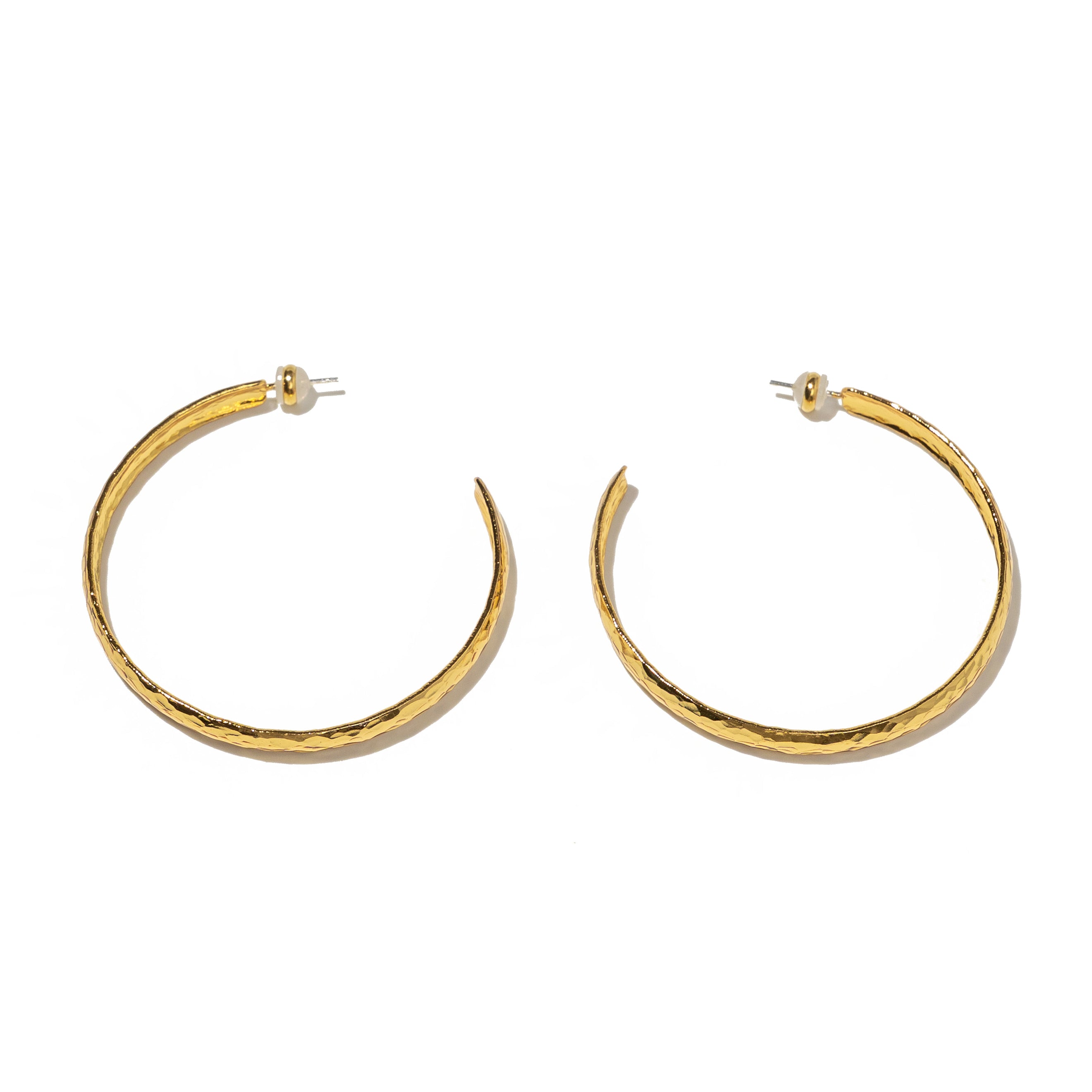 Statement Hammered Hoops