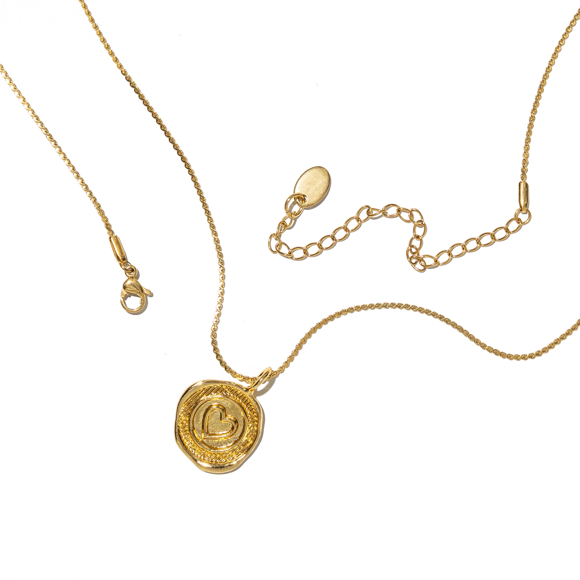 Sealed with Love Medallion - Heart