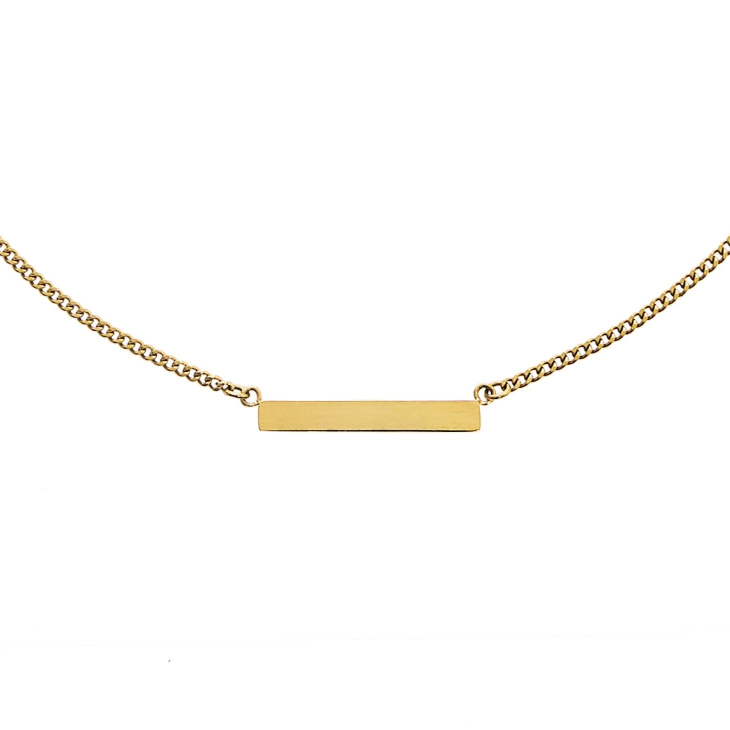 Personalized Bar Necklace Mini