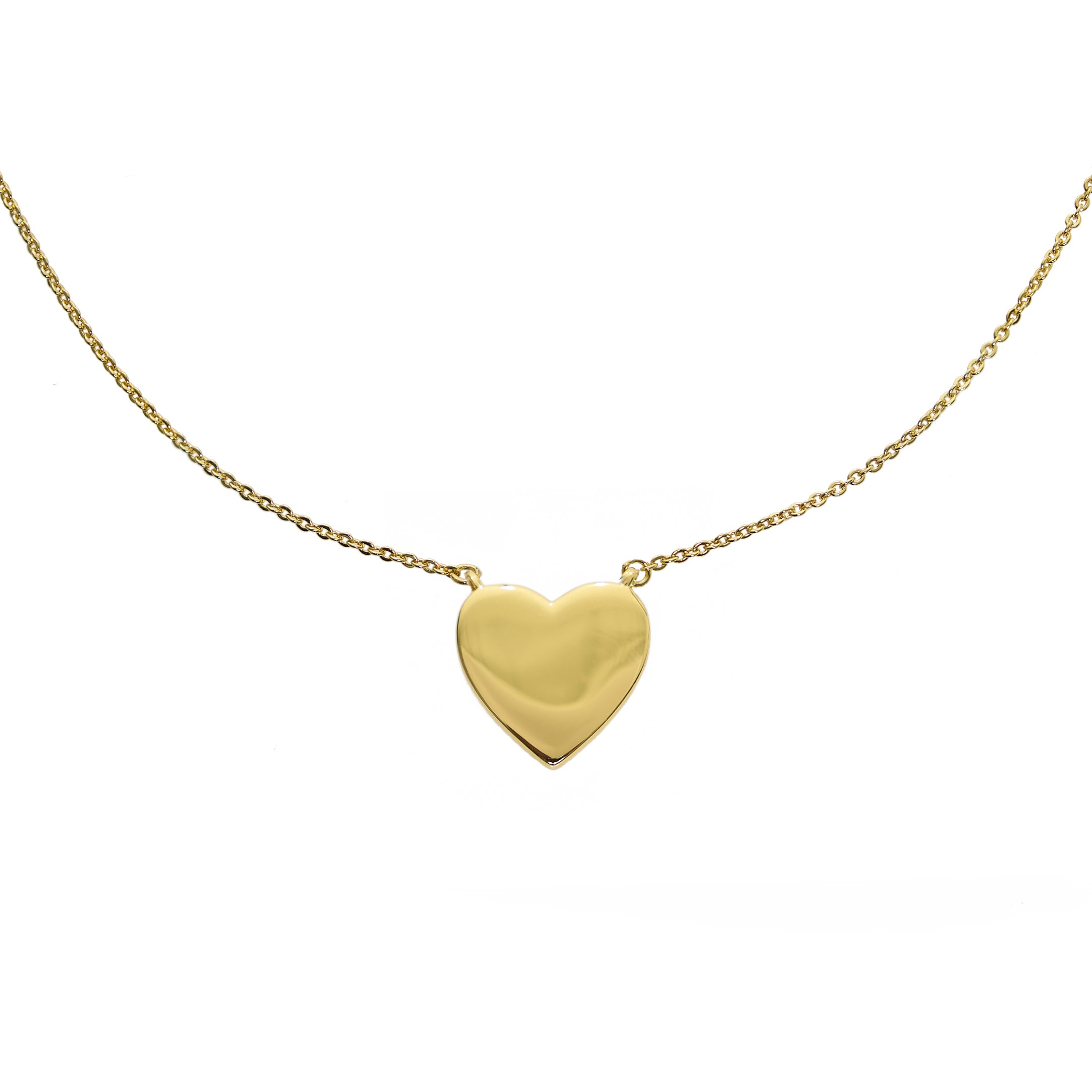 Pre Order-The Classic Onyx Heart Necklace - Pre Order