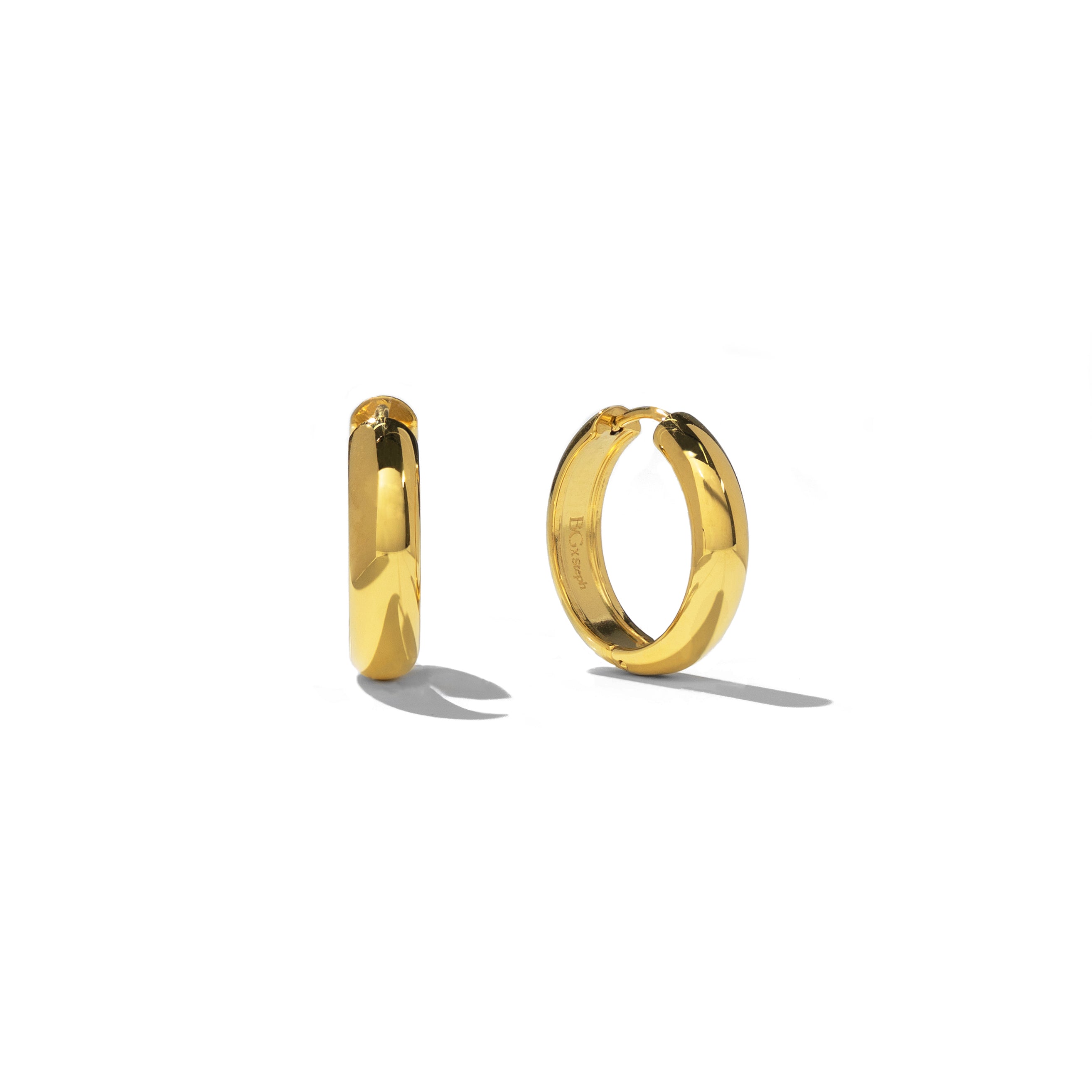 Classic Gold Hoops
