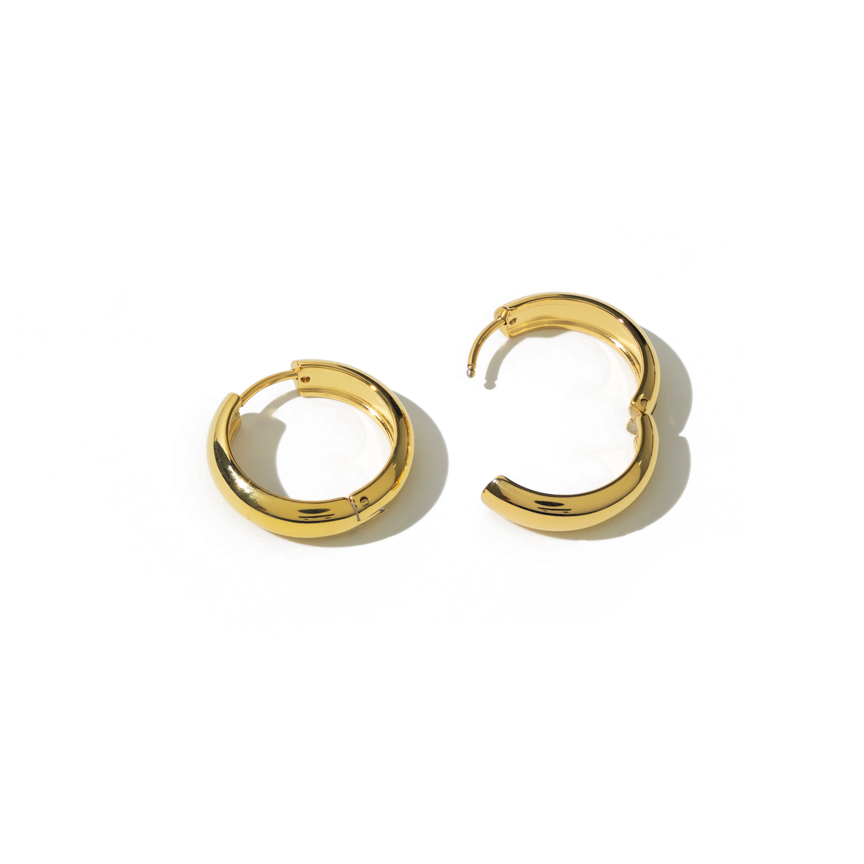Classic Gold Hoops