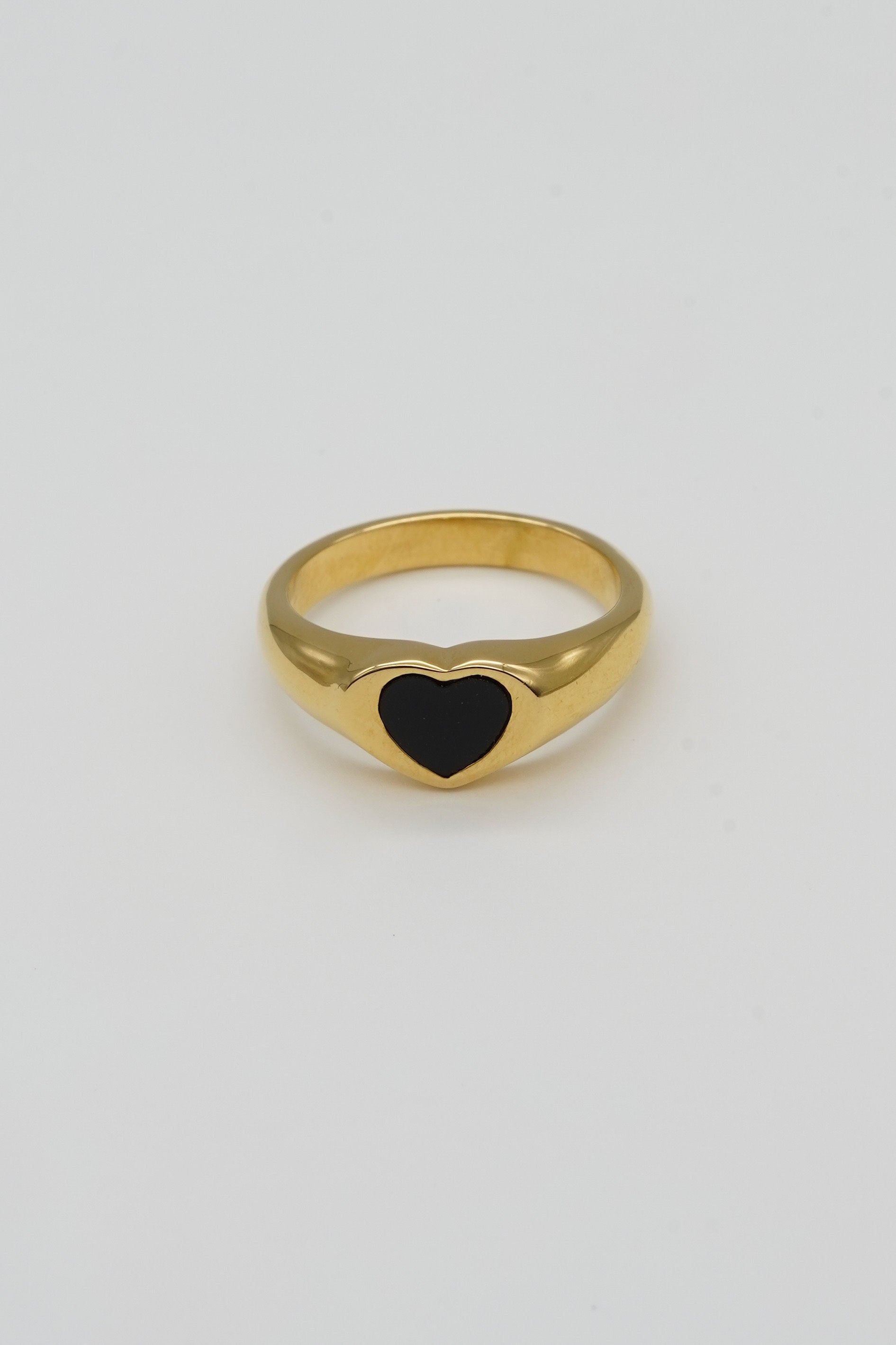 GREAT LOVE RING BLACK heart
