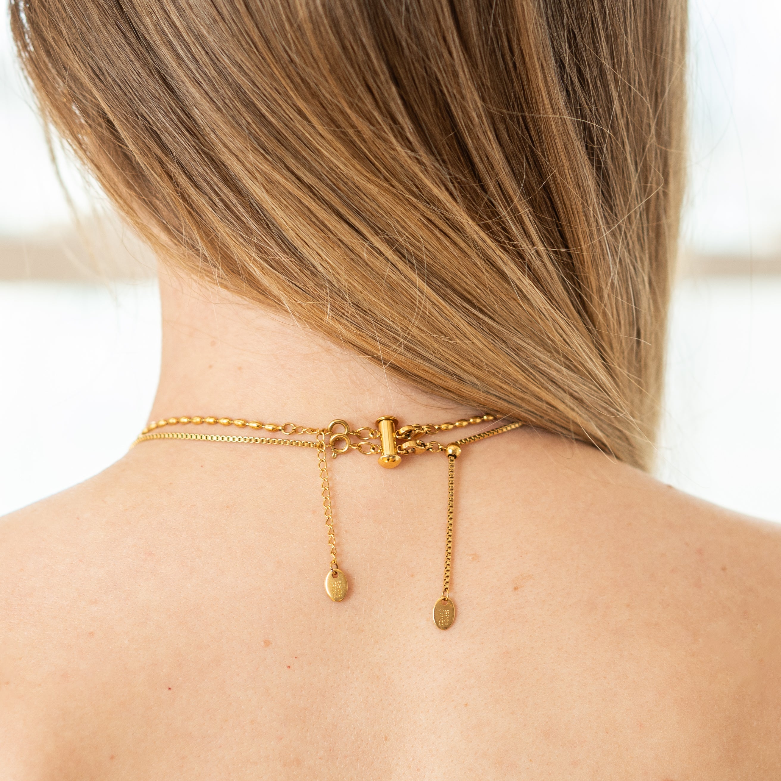 Gold Double Layering Accessory