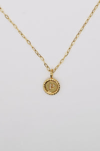 Sealed with Love Initial Necklace