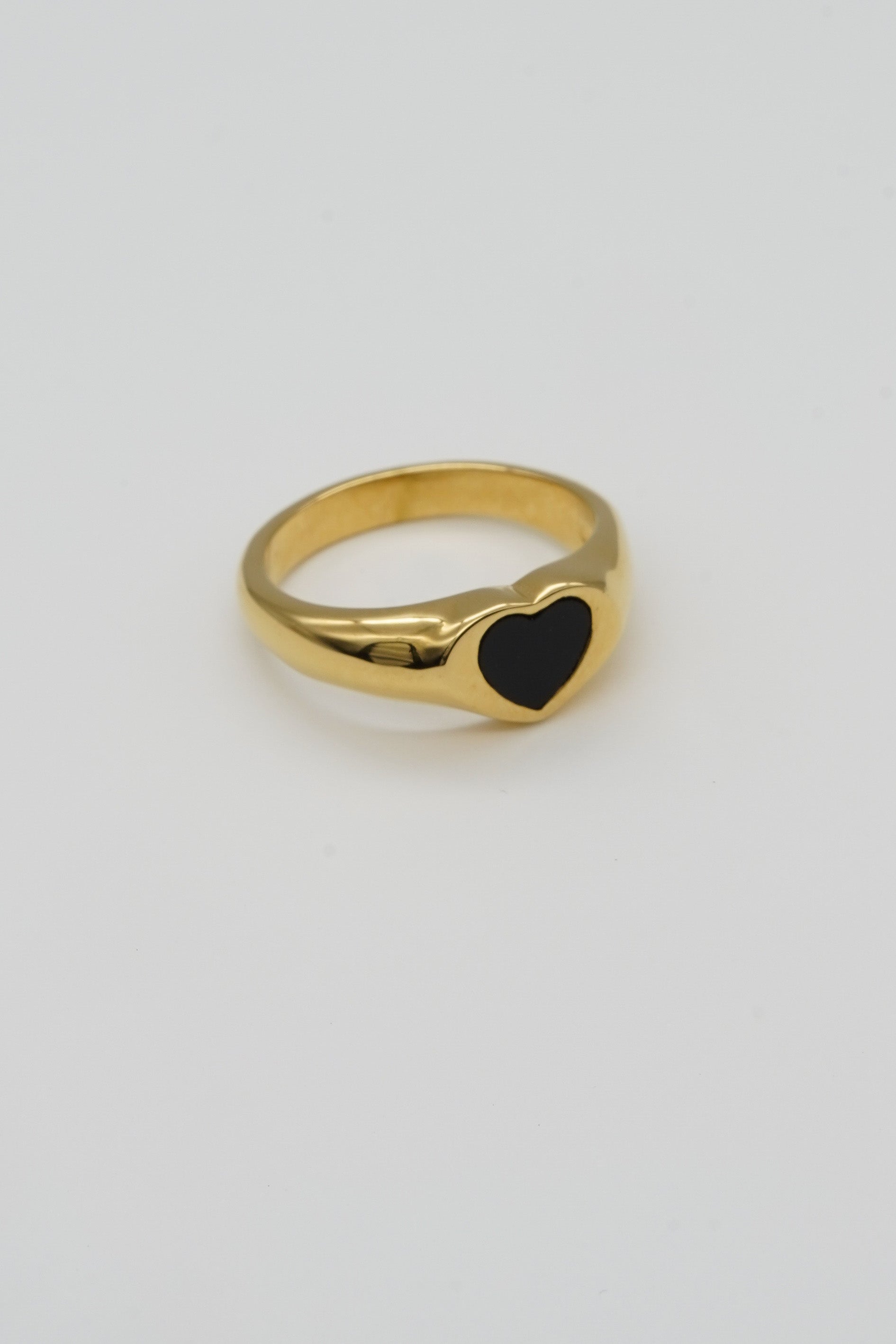 GREAT LOVE RING BLACK heart