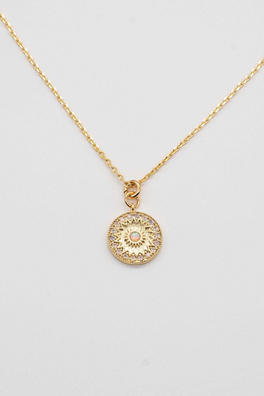 Sun Opal Necklace