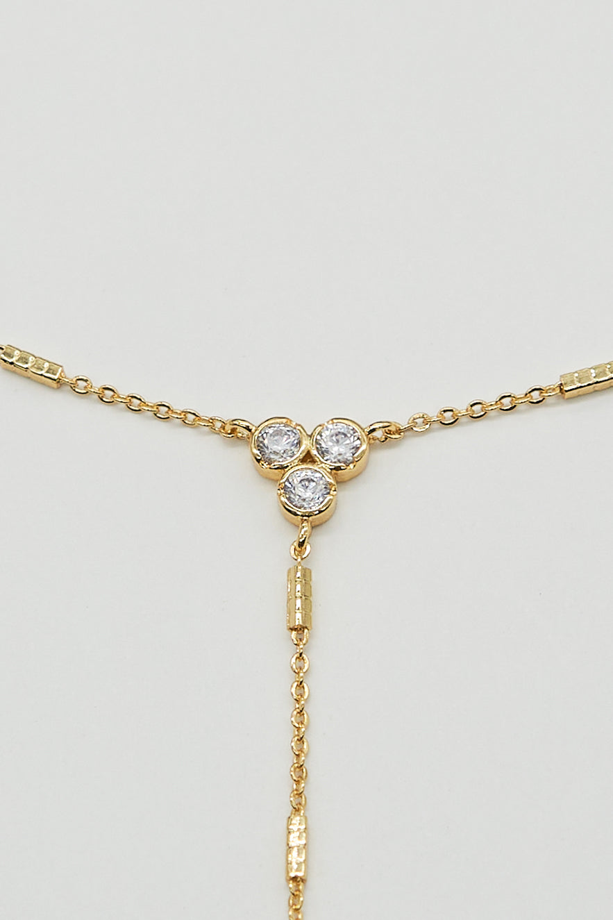 Shiny Lariat Necklace