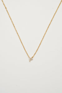 Shiny Initial Necklace