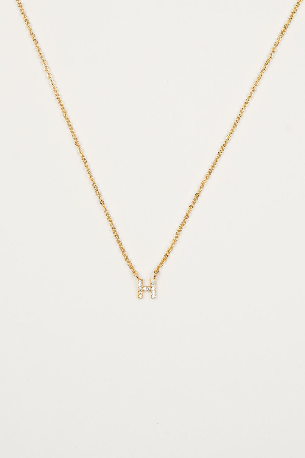 Shiny Initial Necklace