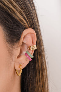Colored Ear Cuff Magenta