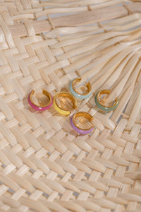 Colored Ear Cuff Blue