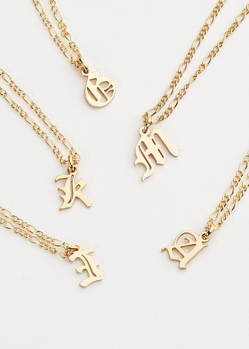 Old English initials