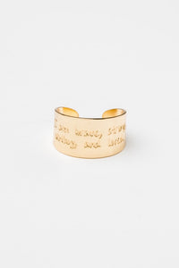 Brave Strong Worthy Ring